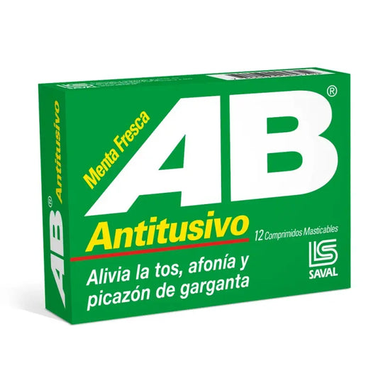 AB Antitusivo Menta Comprimidos X 12
